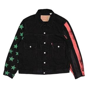 Верхняя одежда Denim Tears x CPFM 4th of July Denim Plant Jacket 'Черный'