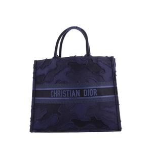 Большая сумка-тоут Book Camouflage Embroidered Canvas