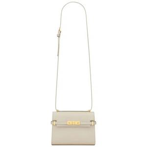 Сумки через плечо Saint Laurent Manhattan Mini Crossbody Bag 'Blanc Vintage'