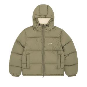 Пуховики Corteiz Bolo Down Jacket «Оливковый»