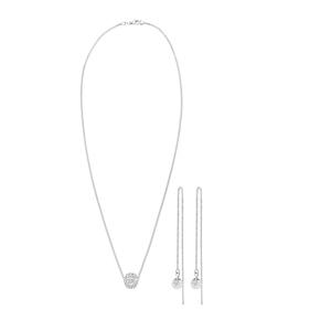 Набор украшений Basic, украшенный кристаллами Swarovski®