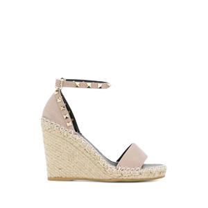 Босоножки Double Rockstud 100 на танкетке