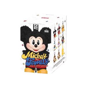 Мягкие игрушки Pop Mart Disney Mickey Family Together Series Плюшевый брелок в запечатанном слепом боксе 'Mystery'