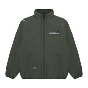 Куртки AAPE Moonface Patch Zip-Up Jacket 'Khaki/Grey'