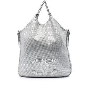 Большая сумка-сэтчел Metallic Glazed Calfskin Perforated Rodeo Drive (2008-2009 годы)