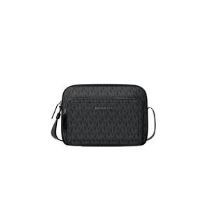 Мужская сумка через плечо Cooper Signature Logo Flight Crossbody в цвете чёрный 37S6LCOC6X