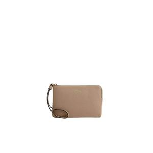 Кошелек-браслет Coach Corner Zip цвета тауп CV396
