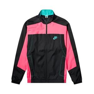 Трековые куртки Nike x Atmos NRG Vintage Patchwork Track Jacket 'Black/Hyper Pink/Hyper Jade'
