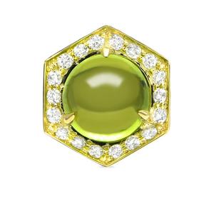 Подвеска Hex из желтого золота