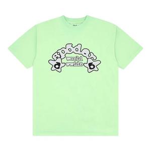 Футболки Sp5der Worldwide Tee 'Слимово-зеленый'