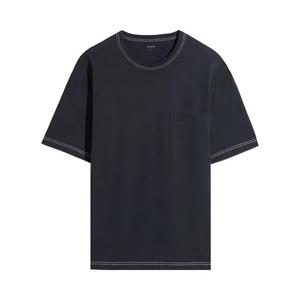 Футболка с коротким рукавом Lemaire Chest Pocket T-Shirt 'Морской еж'