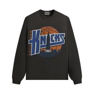 Футболки с длинным рукавом Kith For The New York Knicks Винтажная футболка с длинным рукавом City 'Черный'