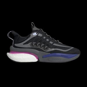 Спортивные беговые кроссовки adidas AlphaBoost V1 'Black Blue Fuchsia'