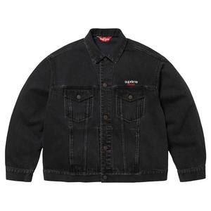 Джинсовые куртки Supreme Denim Trucker Jacket 'Черный'