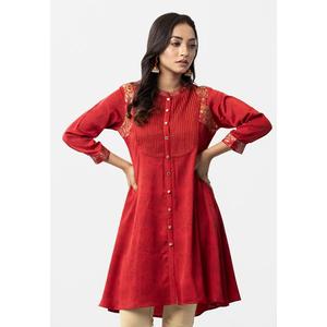 Туника в стиле рубашки Le Reve с панельной ручной работой