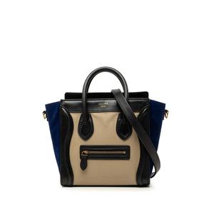 Сумка-тоут Nano Tricolor Calfskin and Suede Luggage (2013 год)