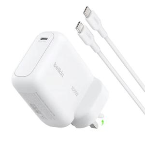 BELKIN BoostCharge USB-C GaN зарядное устройство 100Вт + кабель USB-C