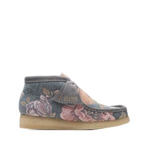 Ботинки Wallabee Blue Floral