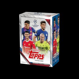Спортивные карточки 2021-22 Topps UEFA Champions League Collection Soccer Blaster Box