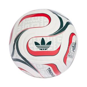 Футбольный мяч Adidas Trionda Mexico Away Club Ball 'White/Aurora Ivy/Better Scarlet'