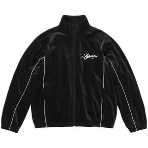 Трековые куртки Supreme Velour Mesh Track Jacket 'Black'