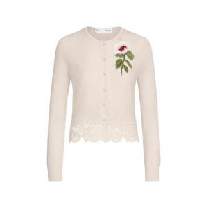 Укороченный кардиган Chiné Hibiscus