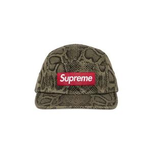Кепки Supreme Washed Chino Twill Camp Cap 'Snake'