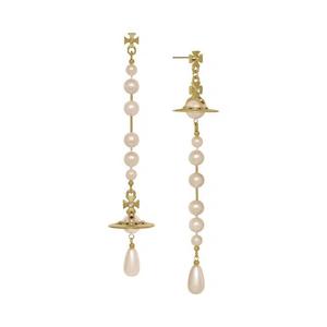 Серьги Vivienne Westwood Broken Pearl 'Золото/Жемчуг/Мультиколор'