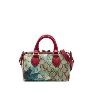 Сумка-сэтчел Mini GG Supreme Blooms Boston Bag (2016-2026 годы)