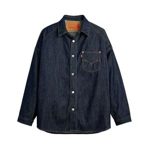 Джинсовые куртки Air Jordan x Levi's Overshirt Jacket 'Indigo'