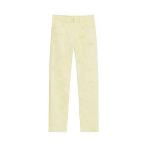 Givenchy Distressed Denim Jeans 'Кислотно-желтый'