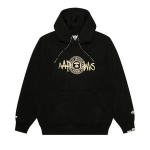 Худи AAPE Logo Basic Hoodie 'Черный'