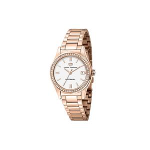 【2 года гарантии】 Chiara Ferragni Contemporary 32mm Белый циферблат с серебристым оттенком Женские кварцевые часы R1953102503