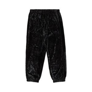 Спортивные штаны Supreme Crushed Velvet Track Pant 'Черный'