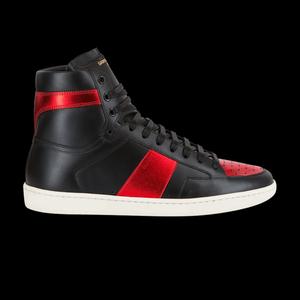 Кроссовки Saint Laurent SL-10 High 'Черный Металлический Красный'