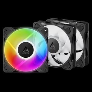 ARCTIC P12 Pro A-RGB 120mm вентилятор - Black черный (Triple Pack набор из 3)