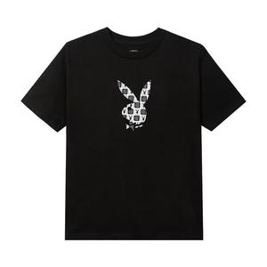 Футболки Anti Social Social Club x Playboy Checkered Tee 'Чёрный'