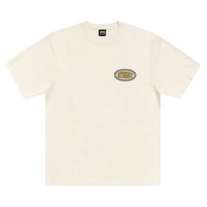 Футболки Stussy Tile Oval Tee Pigment Dyed 'Ivory'