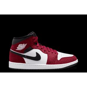 Повседневная баскетбольная обувь Air Jordan AJ1 Mid SE 'Red'