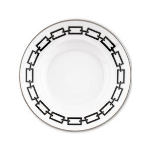 Глубокая тарелка Catene Nero (24.5 см)