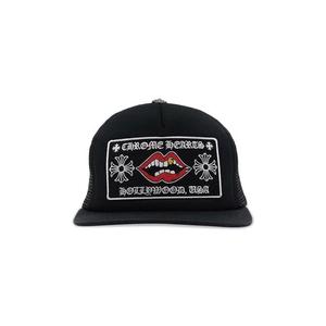 Кепки-тракеры Chrome Hearts Chomper Hollywood Trucker Hat 'Black'