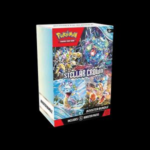 Коллекционные карточки Pokémon Scarlet & Violet: Stellar Crown Booster Bundle