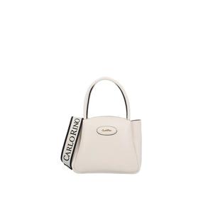 CR Petite Script Top Handle Bag - бежевый