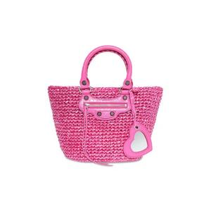 Сумки-тоут Balenciaga Le Cagole Small Panier Bag 'Light Pink'
