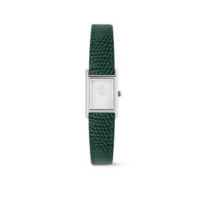 Bound Mini Green Lizard White Silver - Женские часы из нержавеющей стали с кожаным ремешком, часы DW, официальные, аутентичные, оригинальные