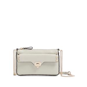 Клатч Rockstud из зернистой кожи