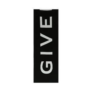 Шарф Givenchy с жаккардовым логотипом 'Black White'