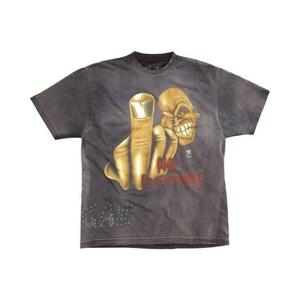 Футболки с коротким рукавом Cactus Jack by Travis Scott x WWE No Bystanders T-Shirt "Stone Cold" Steve Austin 'Черный'