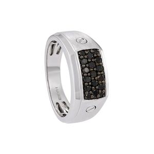 HABIB Black Diamond мужское кольцо из серебра 925 с палладием 274300126(PLD)