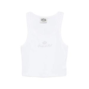 Топ в рубчик со стразами из коллаборации с Juicy Couture